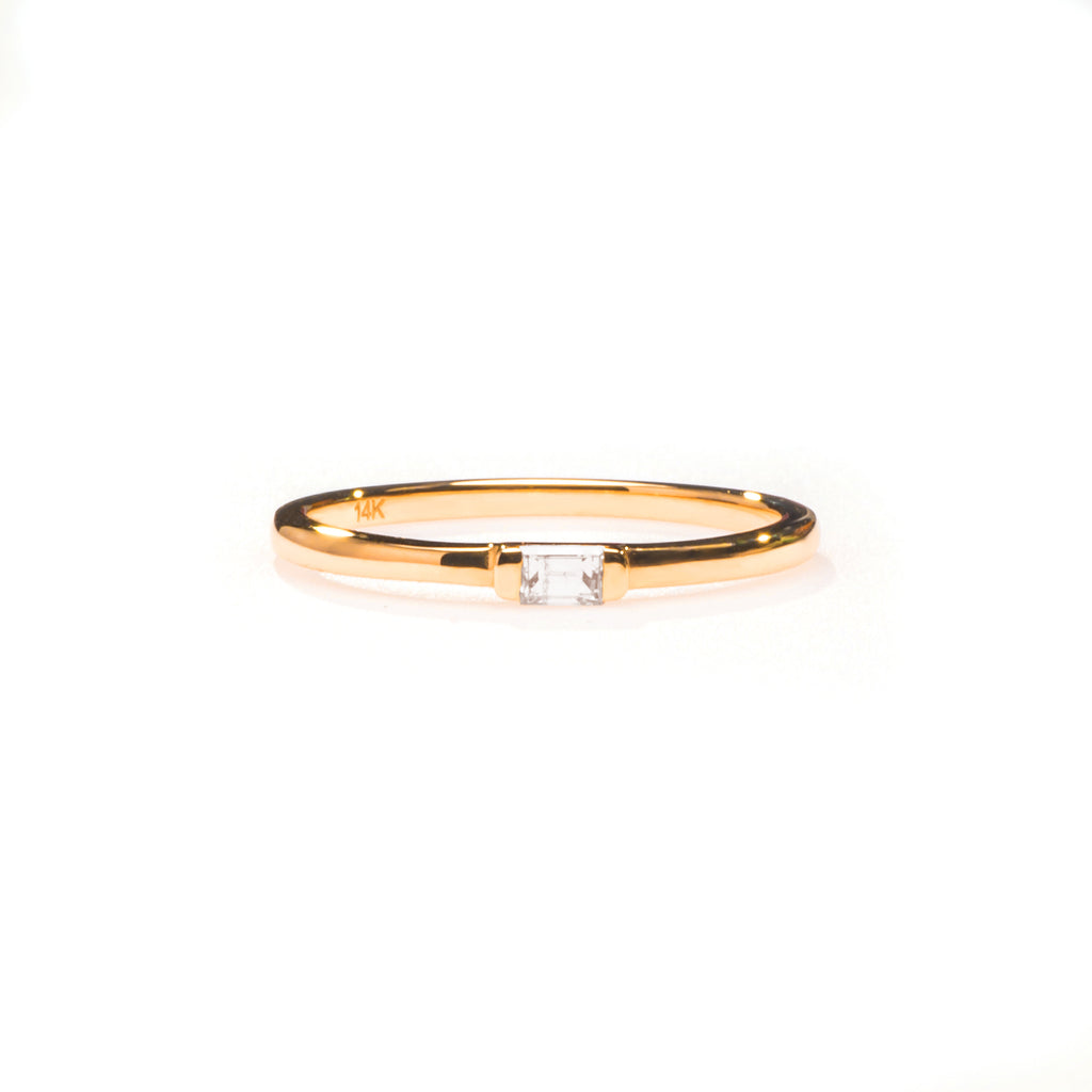 IKEYA Baguette Diamond Band-Bana Bana-14K Solid Gold,18K Solid Gold,essentials,jewelry,rings